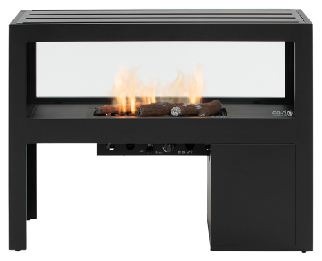 Levně COSI - Stůl s plynovým ohništěm COSIVISTA 1200x450 mm