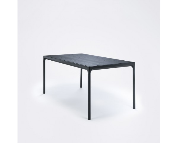 Table FOUR, 160 cm, aluminium