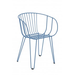 Židle OLIVO - tmavě modrá