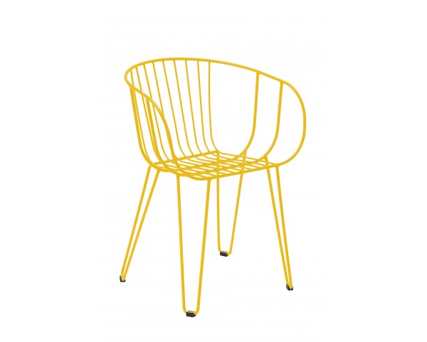 Židle OLIVO - žlutá