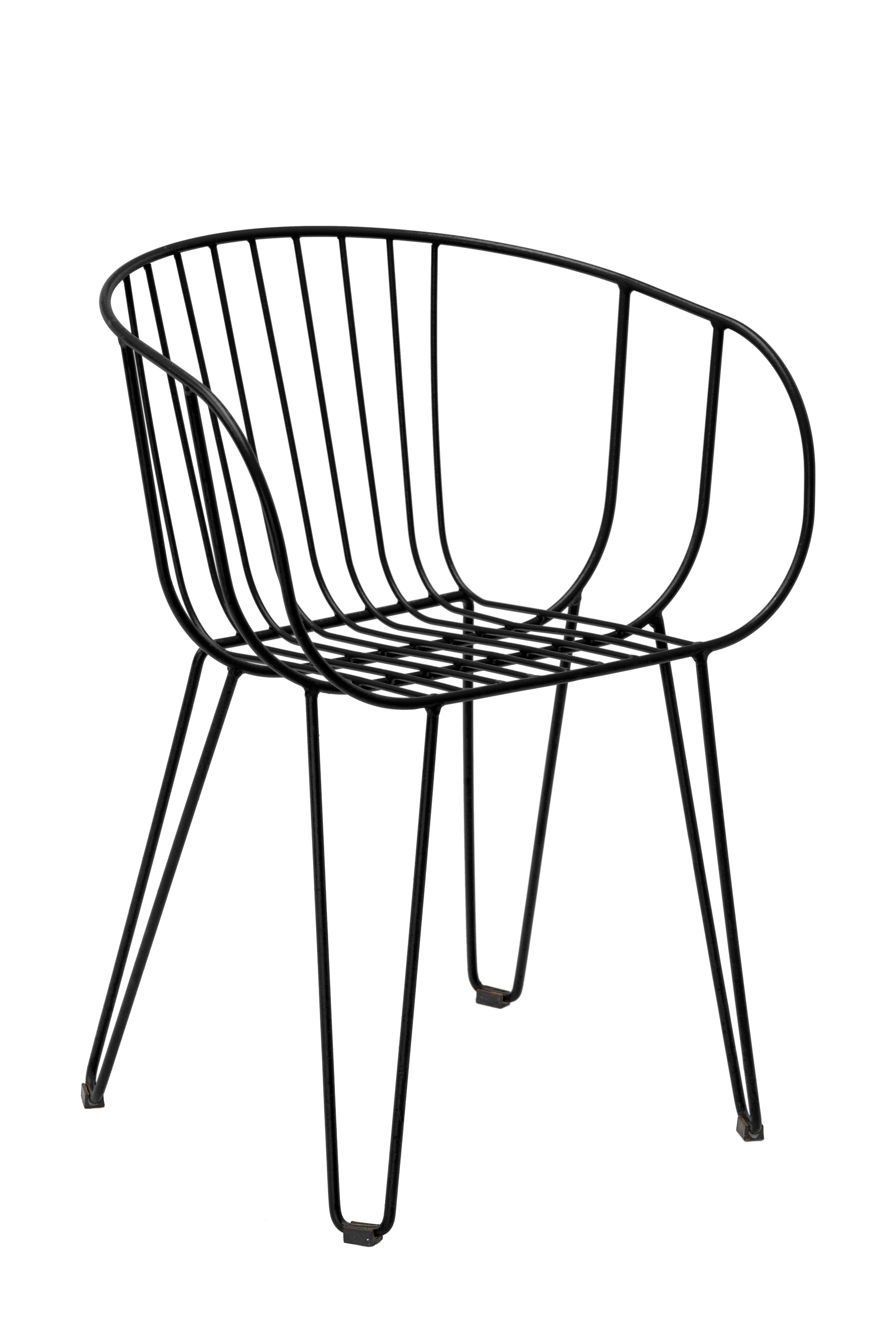 Levně ISIMAR - Židle OLIVO - černá