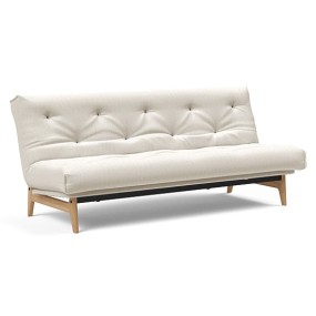Folding sofa ASLAK - non-removable cover 120-200