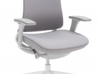 Kancelářská židle VIOLLE 130SFL s nízkým čalouněným opěrákem a Synchro - 3