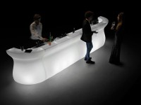 Bar counter BARTOLOMEO DESK ver.2 with ice bin and sink - 3