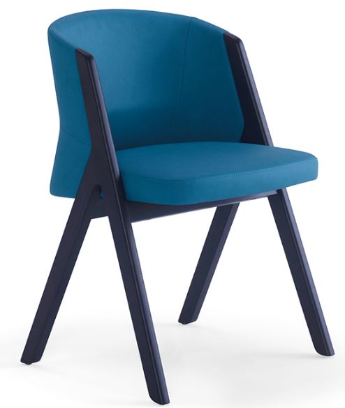 Levně ACCENTO - Židle T-BONE RARE - dřevěná podnož