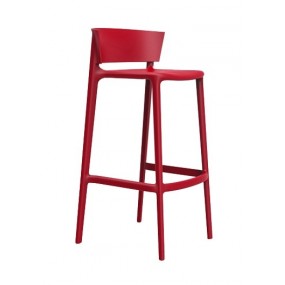 Barová židle AFRICA - červená