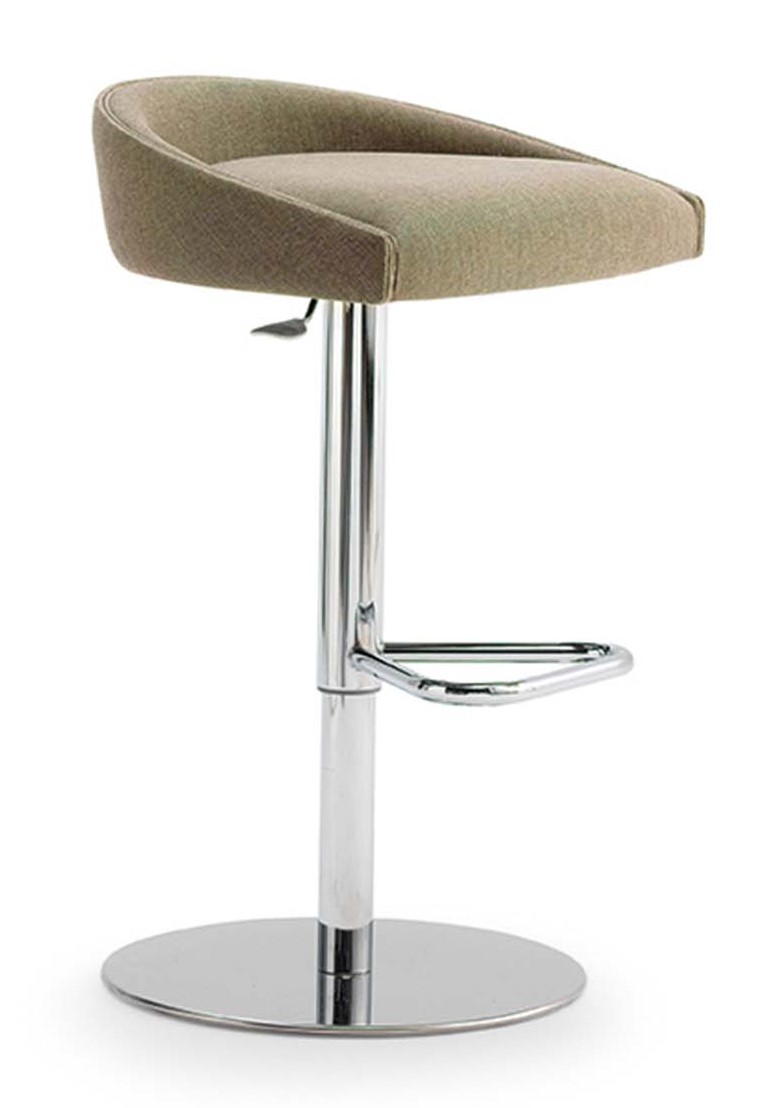 ACCENTO - Barová židle AIDA SGC METAL, otočná
