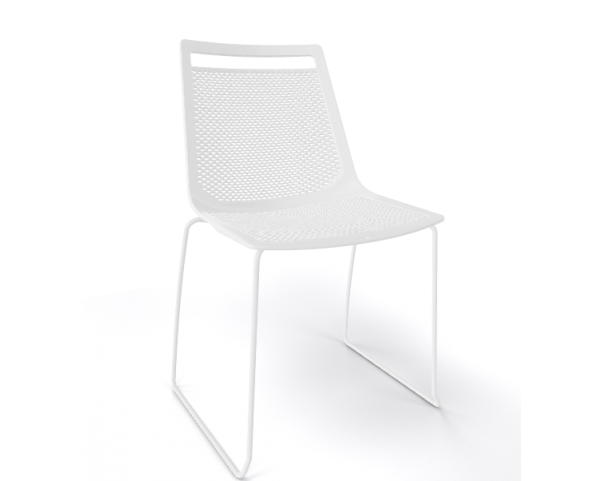 Chair AKAMI S, white/white