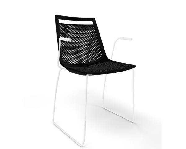 AKAMI SS chair, black/white