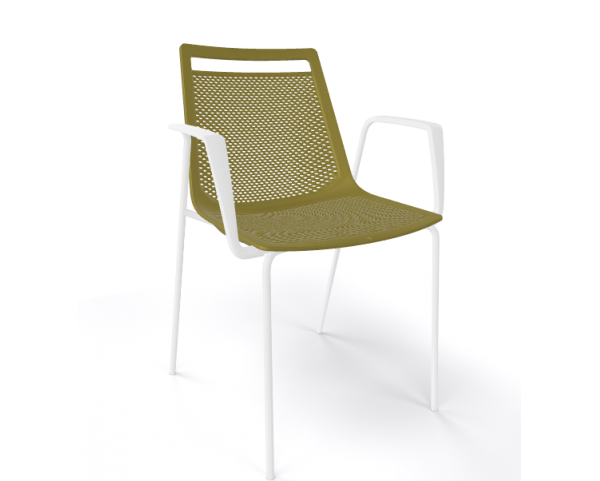 AKAMI TB chair, lime/white