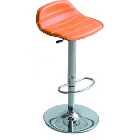 ALHAMBRA 97 AV adjustable bar stool, upholstered