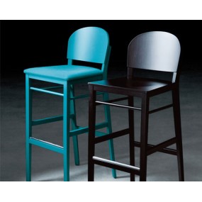 Barová židle ALOE 434 - dřevěná