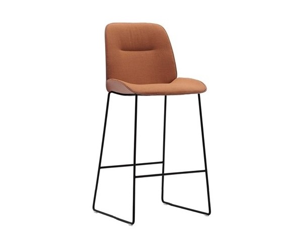 Barová židle NUEZ BQ-2766 čalouněná