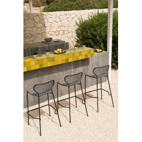 Bar stool APERO with upholstered seat