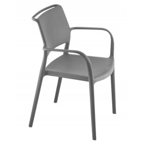 Chair with armrests ARA 315 DS - anthracite