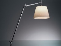 Stolová lampa Tolomeo Mega Tavolo - strieborná/pergamen 420 mm - 2