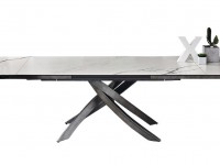 Stôl ARTISTICO mramorový, 200/250x106 cm - 3