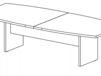 Jednací stůl ASSET 280x120 cm - 3