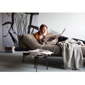 Folding sofa ASLAK - removable cover 140-200