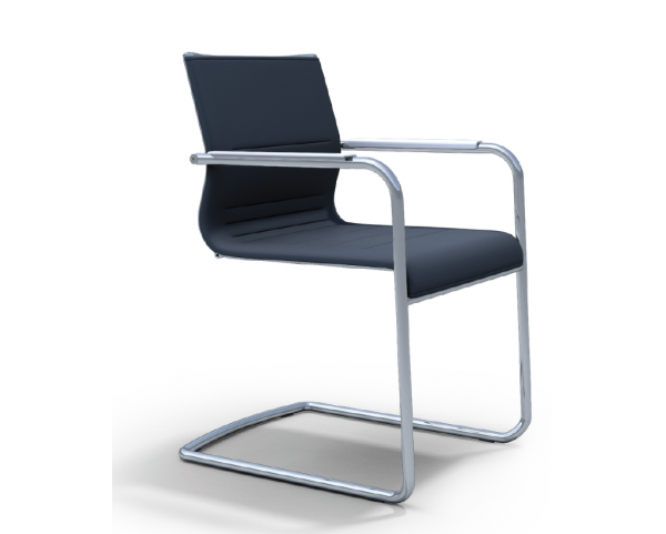 Stohovateľná stolička STICK ATK Cantilever s nízkym operadlom