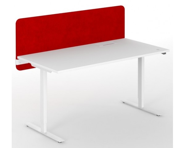 Table acoustic screen TOP 530 adjustable in height