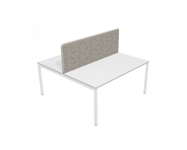 Acoustic screen TOP 530 for two-seater tables