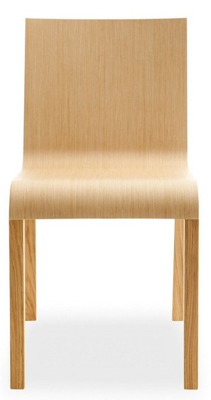 Levně BILLIANI - Dřevěná židle FOGLIA 428