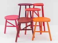 Wooden stool PUCCIO 710 - 2