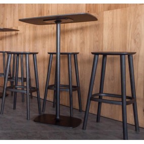Bar stool BABILA 2702 DS black - SALE - 25% discount