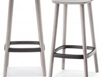Bar stool BABILA 2702 DS - grey - 2