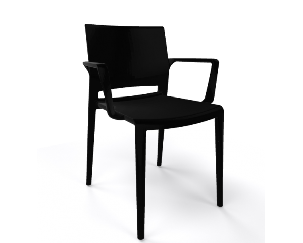 Židle BAKHITA B, černá