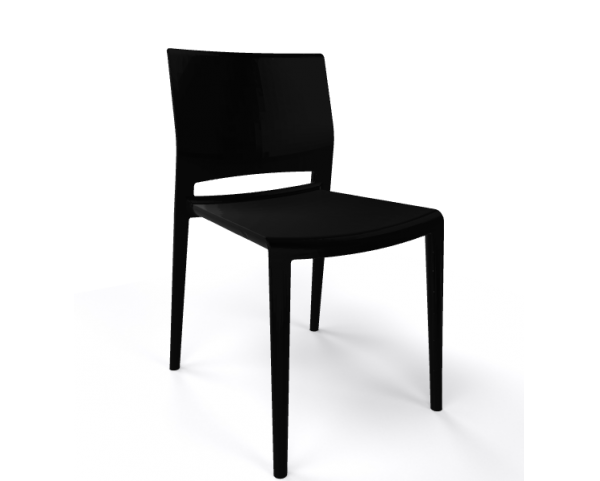 Židle BAKHITA, černá