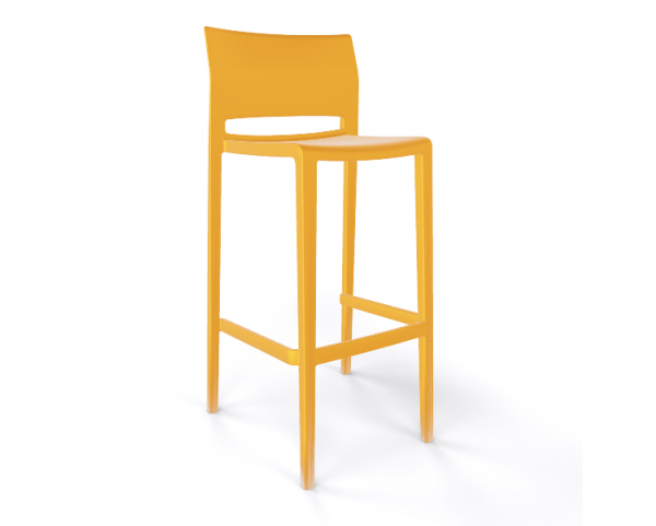 Barová židle BAKHITA 76, vysoká