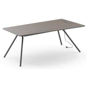 Pracovný stôl ARQUS s ľavou zužujúcou sa doskou - rôzne veľkosti