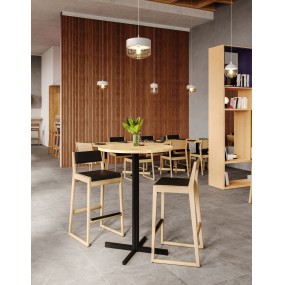 Bar table CROSS round