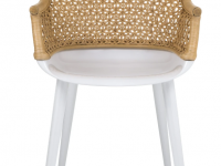 CYBORG elegant chair - white - 3