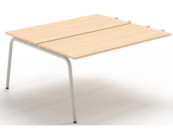 Dvoumístný přídavný stůl ke skříňce ROUND 120x144 cm