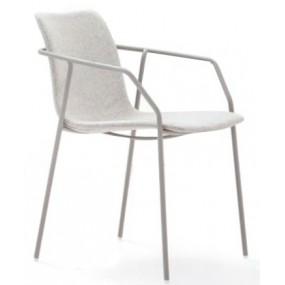 Upholstered chair with metal frame SEY 690