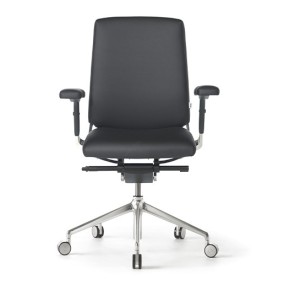 Pracovní židle BLACK OR WHITE s nízkým opěrákem