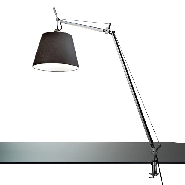 ARTEMIDE - Stolní lampa Tolomeo Mega Tavolo - černá/černá 360 mm
