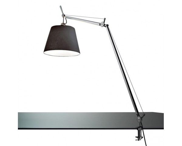 Stolová lampa Tolomeo Mega Tavolo - strieborná/čierna 360 mm