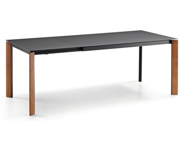 Rozkladací stôl BLADE 140/200x90 cm, Fenix/orech
