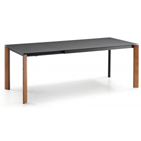 Rozkladací stôl BLADE 120/170x80 cm, fenix