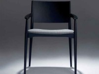 Dřevěná židle s čalouněným sedákem BLAZER 631 - 2