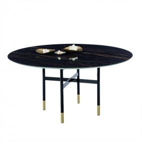 Kulatý stůl Glamour, Ø 150/180 cm