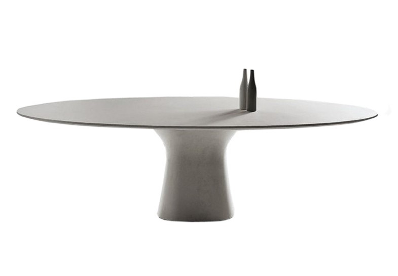 BONTEMPI - Oválný stůl Podium, 200/250x100/116 cm