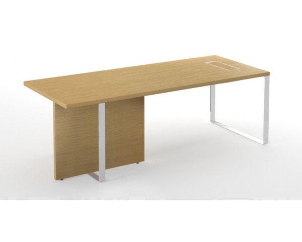 Kancelářský stůl PLANA 220x90x75 s modesty panelem na pravé straně