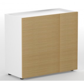 Office cabinet PLANA 90x40x81,4 cm - melamine