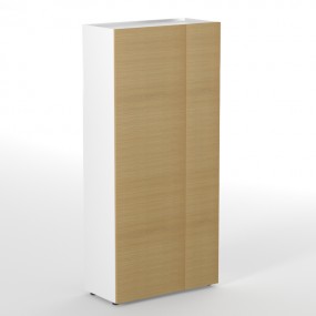 Office cabinet PLANA 90x40x194,2 cm - melamine