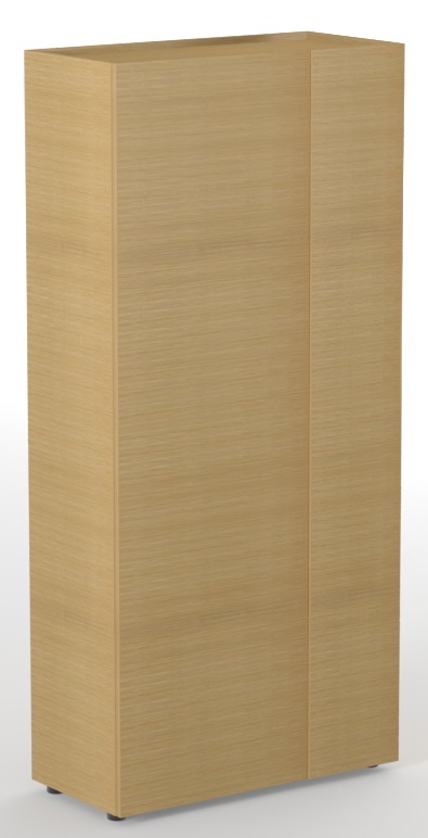 NARBUTAS - Kancelářská skříň PLANA 90x40x194,2 cm - dýha